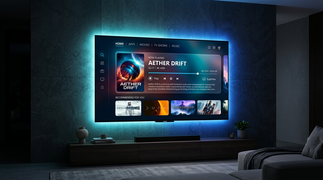 LivingPixel Tizen OS Smart TV Application Interface